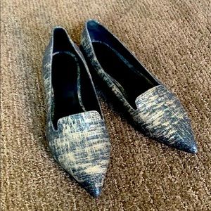 M. Gemi The Padua - Metallic Blue Flat